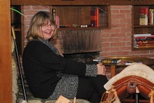 Brigitte Benesch, Recherche im Haus Scheu, Loos-Villa Hietzing Photo © Tino Ranftl